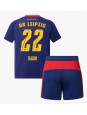 RB Leipzig David Raum #22 Dječji Gostujuci Dres kompleti 2025-26 Kratak Rukavima (+ kratke hlače)